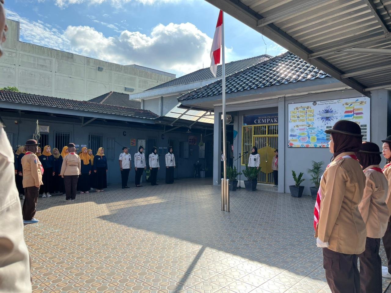 Tingkatkan Nasionalisme dan Kedisiplinan, Lapas Perempuan Pangkalpinang Gelar Upacara Hari Kesadaran Nasional